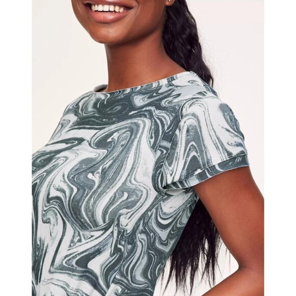 Adore Me Marble Lounge Dress - Picture 3 of 12